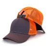 Customized Logo Print New Cotton Baseball Cap Breathable Summer Mesh Multi-color Optional Club Party Trucker Cap 4
