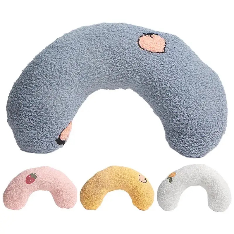 Pet Dog Cushion Comfortable Cute U Shaped Skin-Friendly Elastic Pet Pillow For Dogs