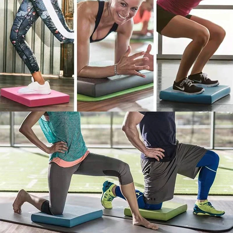 Yoga Mat Soft Balance Pad Foam Exercise Pad Non-slip Balance Cushion Pilates Board for Fitness Training Body Building yoga mat balance pad sports floor mats