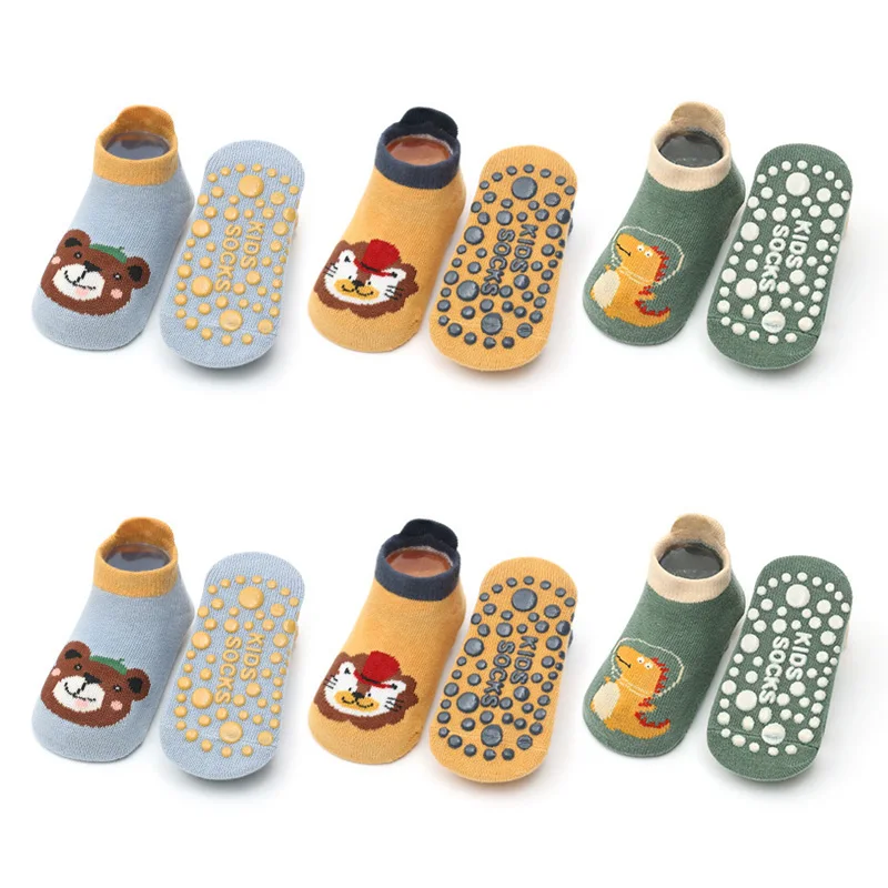 6Pairs Boys Color