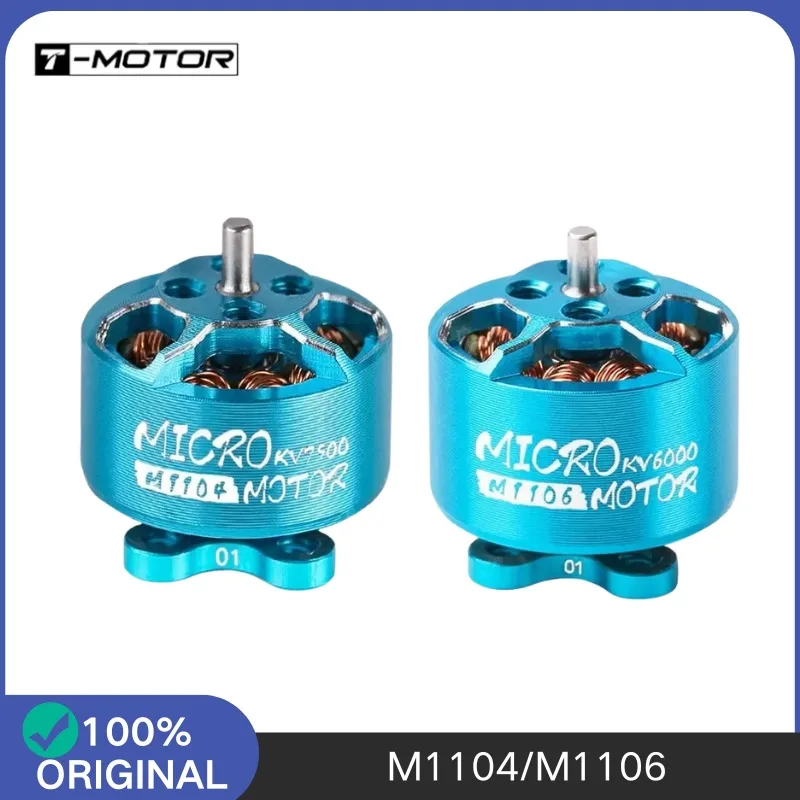 Moteur Brushless M1104 7500KV / M1106 6000KV pour Drone FPV Micro