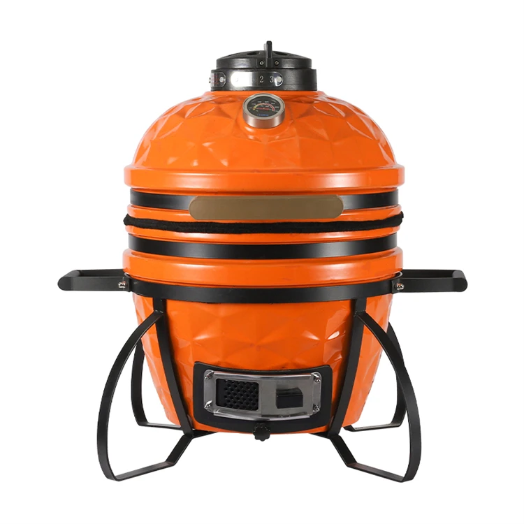 Griglie A Carbone In Ceramica Da Giardino Kamado Grill Di Piccole Dimensioni Bbq Gas Outdoor Weber Levana Smoker Premium Kamado Girarrosto 15 Pollici