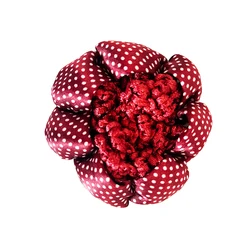 Elegant Bowknot Hair Net with Elastic Band (D Red)