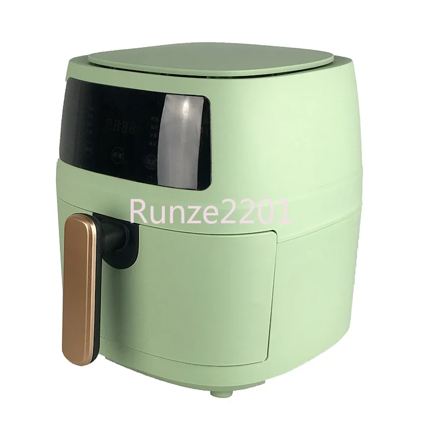

1400W 8L Large Capacity Multi-Functional Air Fryer Household Smart Touch Screen LCD Air Frying Machine