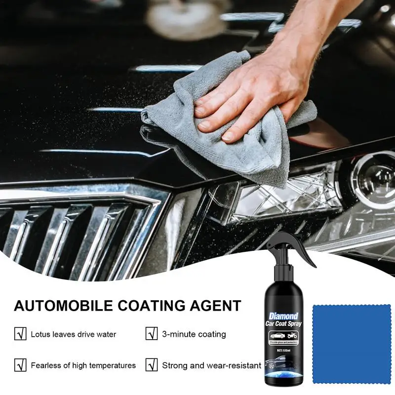 

Auto Coating Agent Polishing Agent Repair Car Interior Liquid Spray Effective Car Polish Spray And Safe Automobile Cleaner Agent