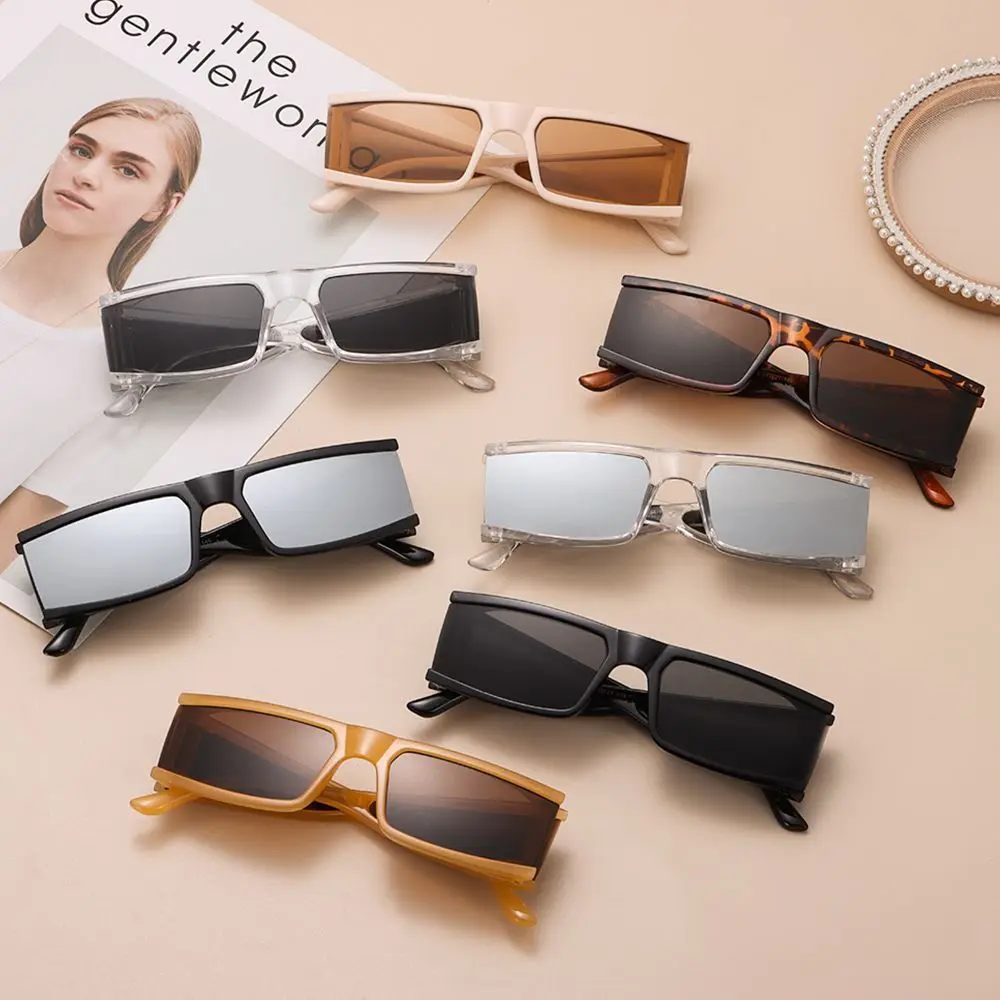 

Fashion Shades Sun Glasses Sunglasses for Women Brand Designer Rectangle Small Sunglasses