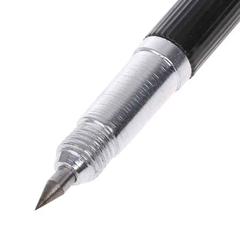 Scriber Pen Tool Steel Tip Double Ended Scribe Marker Scribing Pen Tungsten Carbide 13.7cm