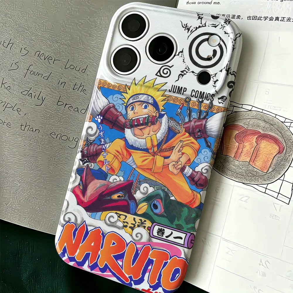 Anime-Inspired Glossy Film Hard Phone Case