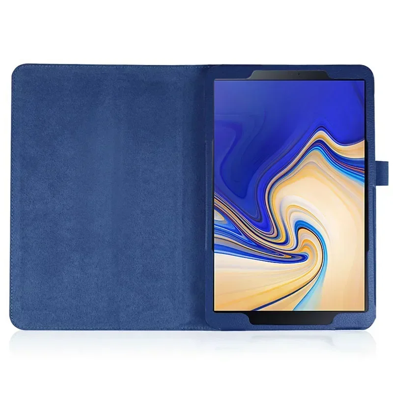 Tablet Case For Samsung Galaxy Tab S4 10.5 Inch Case Flip PU Leather Ultrathin Protective for Samsung SM-T830 SM-T835 Stand Cover Case