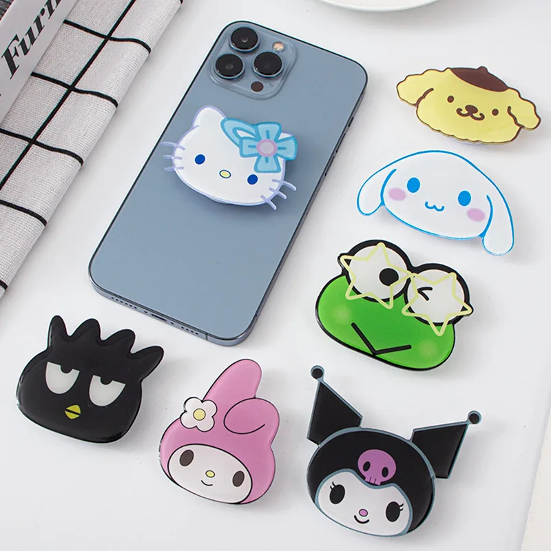 

Kawaii Sanrio, Hello Kitty oroll аниме настольная подставка с милым мультяшным рисунком моя мелодия ленивая фотография складной кронштейн подарки игрушки