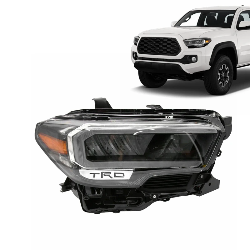 

OEM best price wholesale auto parts TRD Full LED DRL Headlight left right headlamp for toyota tacoma 2020 2021 2022 2023 SE LE