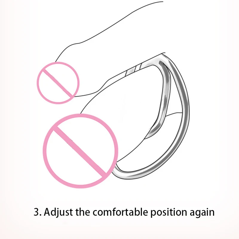 Vorhaut Abdeckung/Korrektur Sex Spielzeug Pseudo-Mädchen Umwandlung Clip Metall Hohl Keuschheit Käfig Bondage Männlich Übung Clips_voghion.com