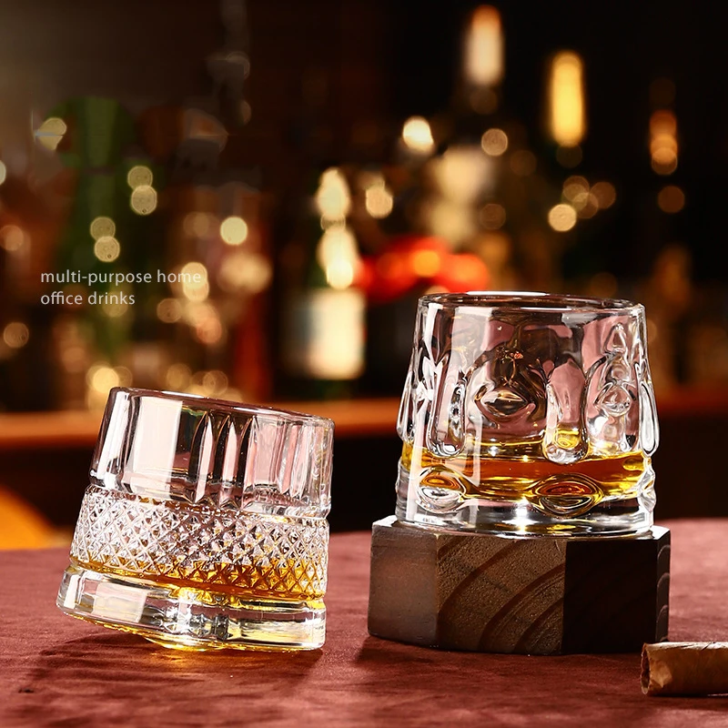 Spinning Whiskey Glasses  UDARELY Drinkware, Glassware, Tableware
