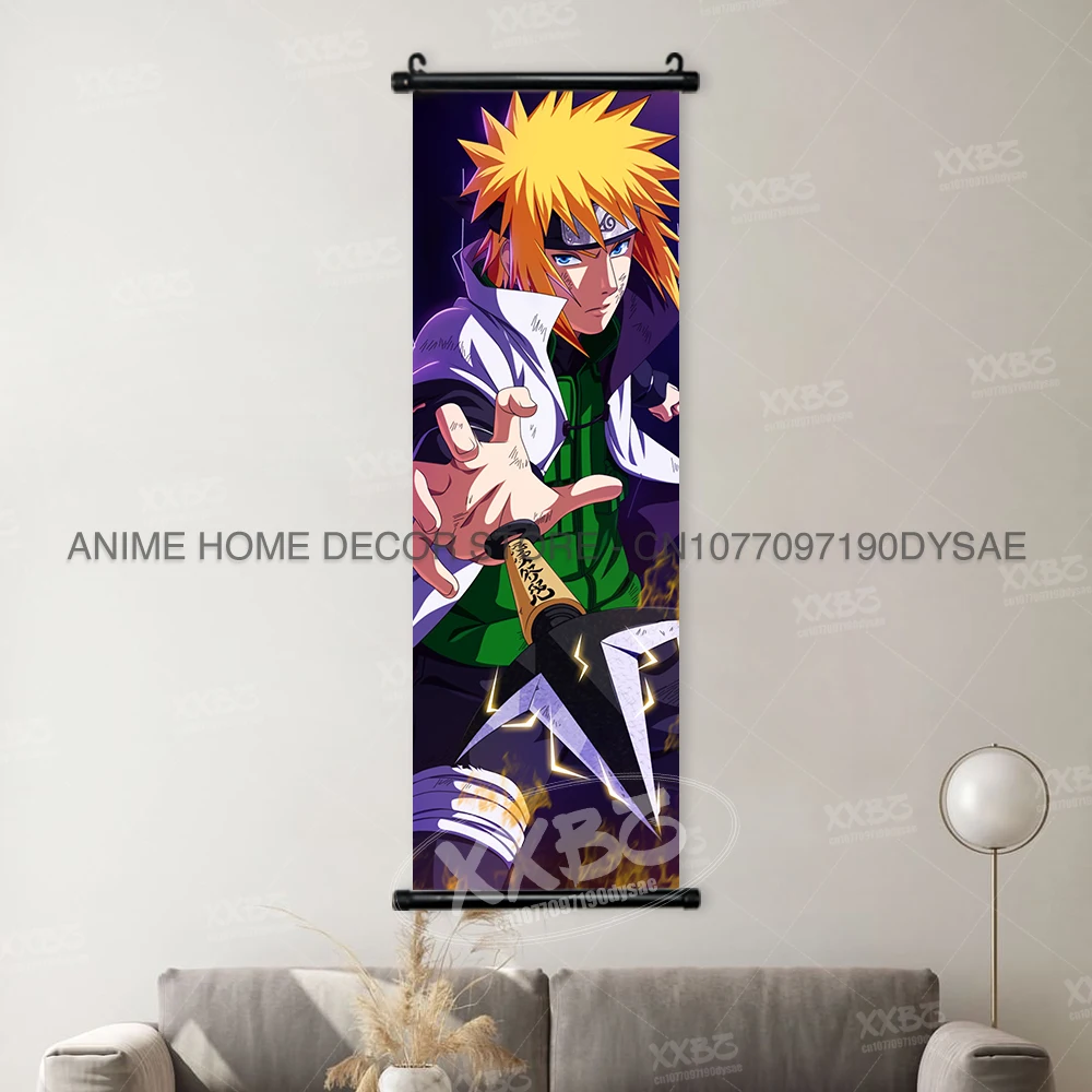 Anime Wall Art: Uchiha Itachi, Haruno Sakura, Shikamaru & Orochimaru Hanging Decor