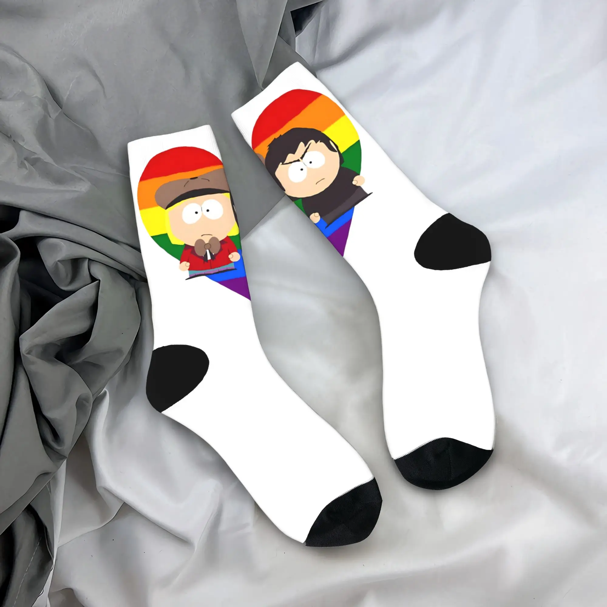 Cozy & Comical Unisex Winter Socks - Anti-Slip Gift Edition