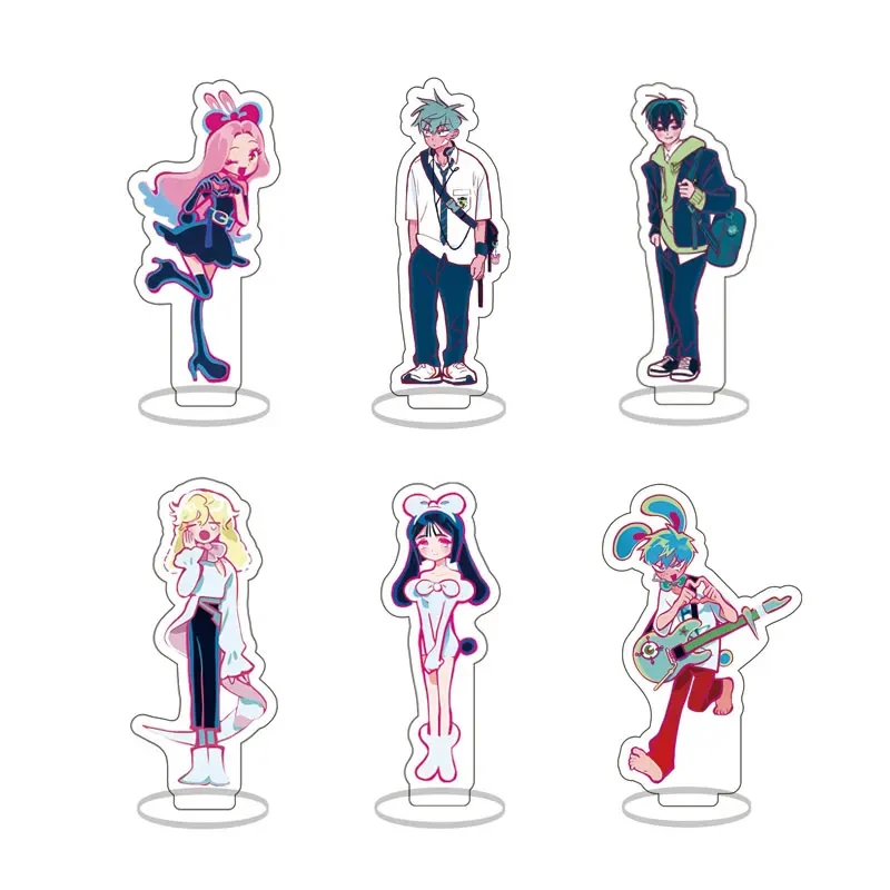8/15cm Acrylic Alien Stage Character Standee For Luka Hyuna Ivan Till Sua Mizi Anime Stand