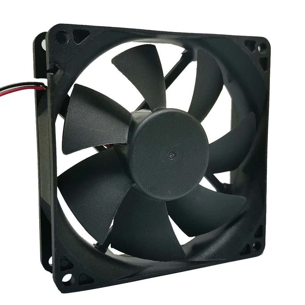 Tx9025l12s의 새로운 기능 DC 12V 0.16A 9cm 9025 냉각 팬 9cm 2 선 와인 캐비닛 냉장고 온도 조절기 캐비닛 냉각