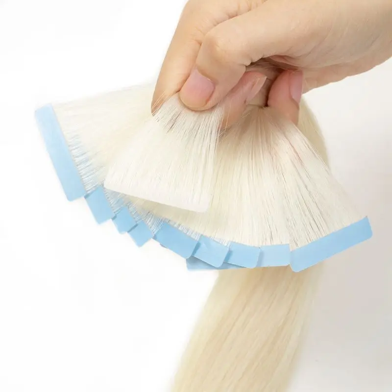 Invisible Tape In Hair EXtensions Human Hair Seamless Pu Skin Weft Injected Extensions Machine Remy Tape-Ins 10pcs/pack