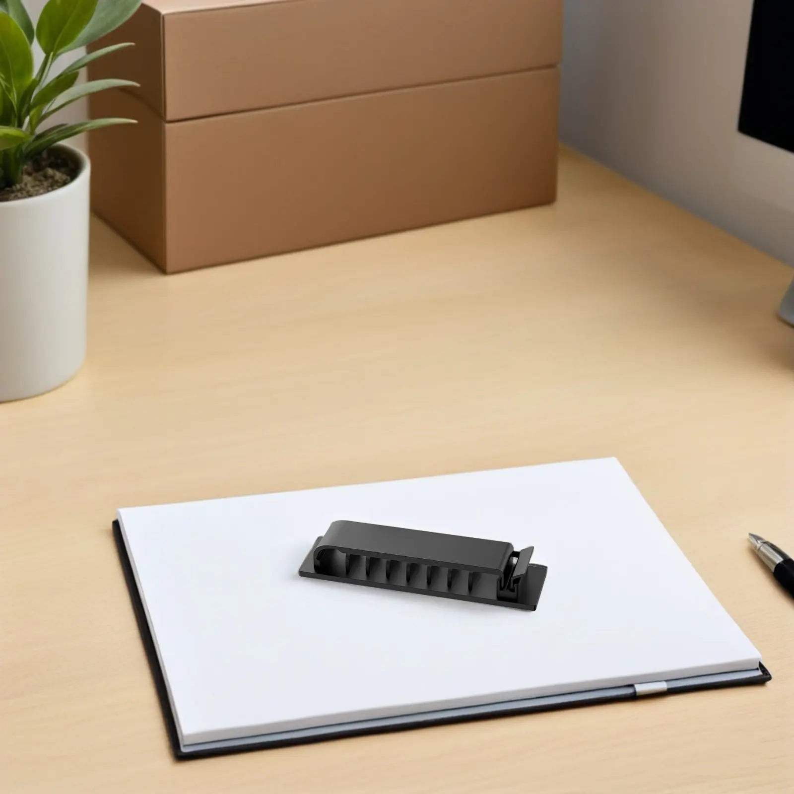 4Pcs 코드 키퍼 케이블 정리기 접착식 와이어 클립 데스크탑 사무실 벽 자동차용 범용 충전 코드 홀더