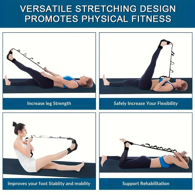 Multifunctional Foot and Calf Stretchers, Yoga Stretch Bands, Leg Stretchers, Foot Stretchers, Yoga Muscle Relaxation Bands 4