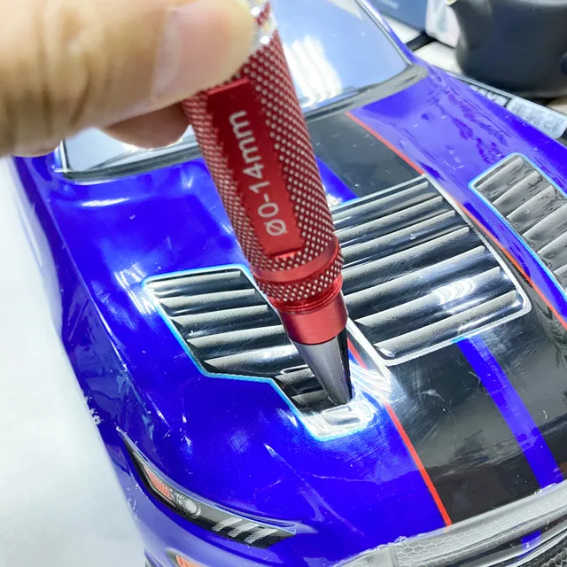 Alesatore E Forbici Curve Per Modellismo RC | Set Utensili Per Auto, Droni | Acciaio Titanio | Precisione Hobby - Foto 8