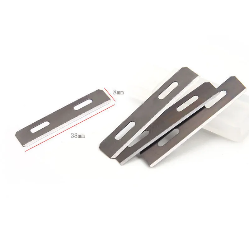 10Pcs 가죽 조각 칼 블레이드 DIY 수제 가죽 칼 트렌치 얇은 전문 가죽 절단 블레이드