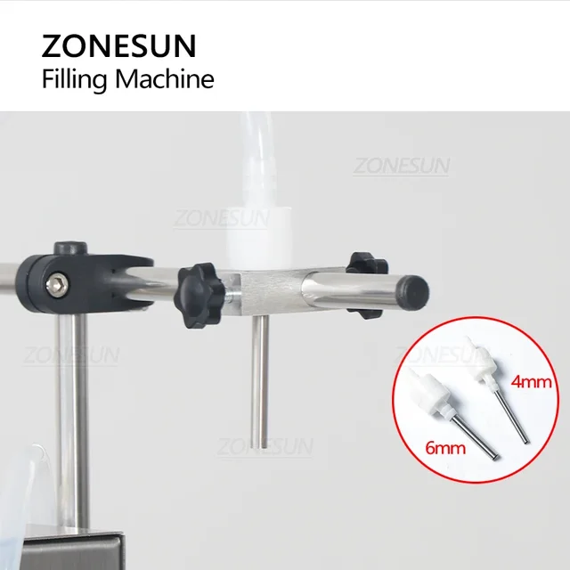 ZONESUN ZS-YTMP1S Semi-atuo, устройство для розлива жидкости, магнитный насос, напитки, парфюм, эфирное масло, наполнитель бутылок для воды juice 4