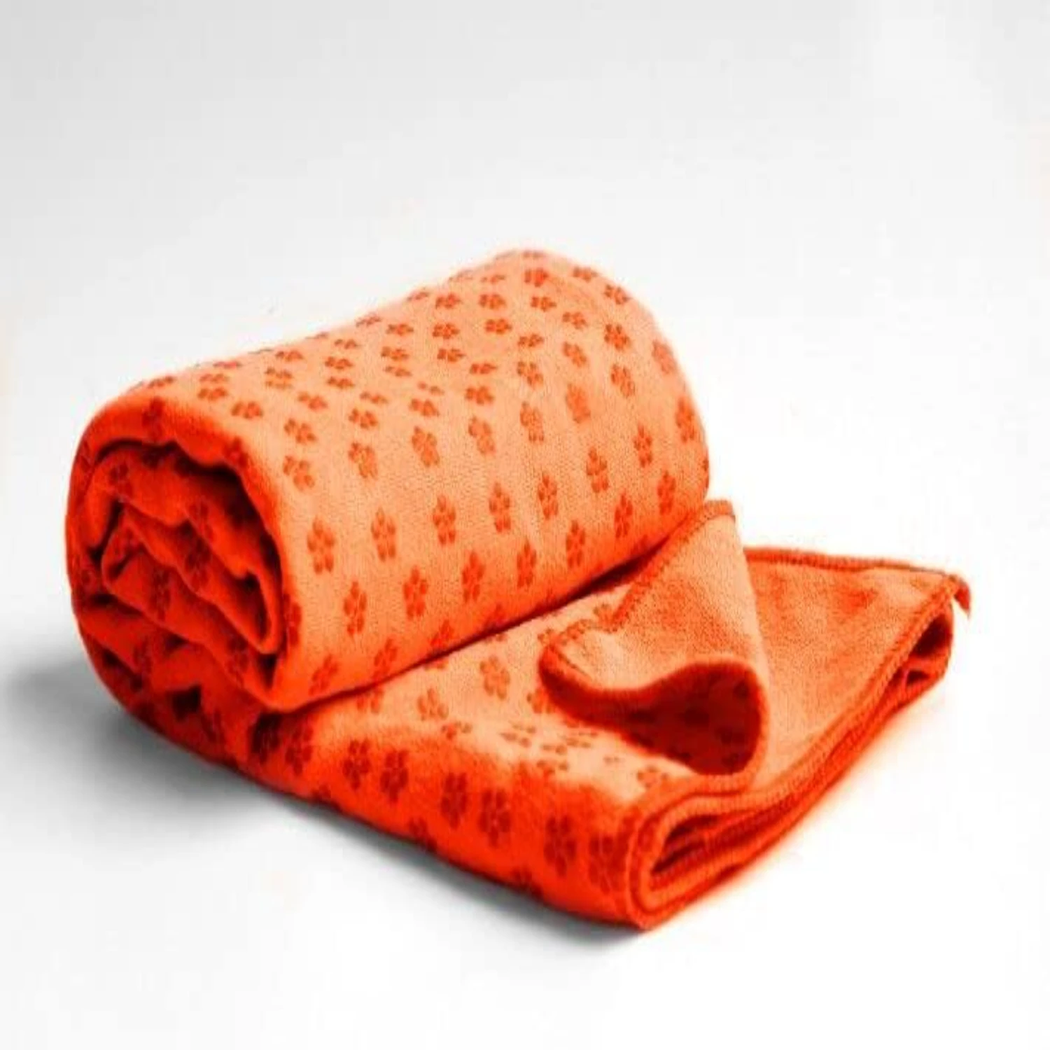 Non-Slip Yoga Mat Towel-Absorbent, Versatile for Hot Yoga, Pilates Grip Dots Stability
