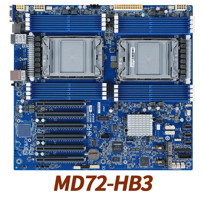 

MD72-HB3 (rev.1.x) For Gigabyte Motherboard Intel C621A 3rd Gen DDR4 Tested Well bofore Shipping