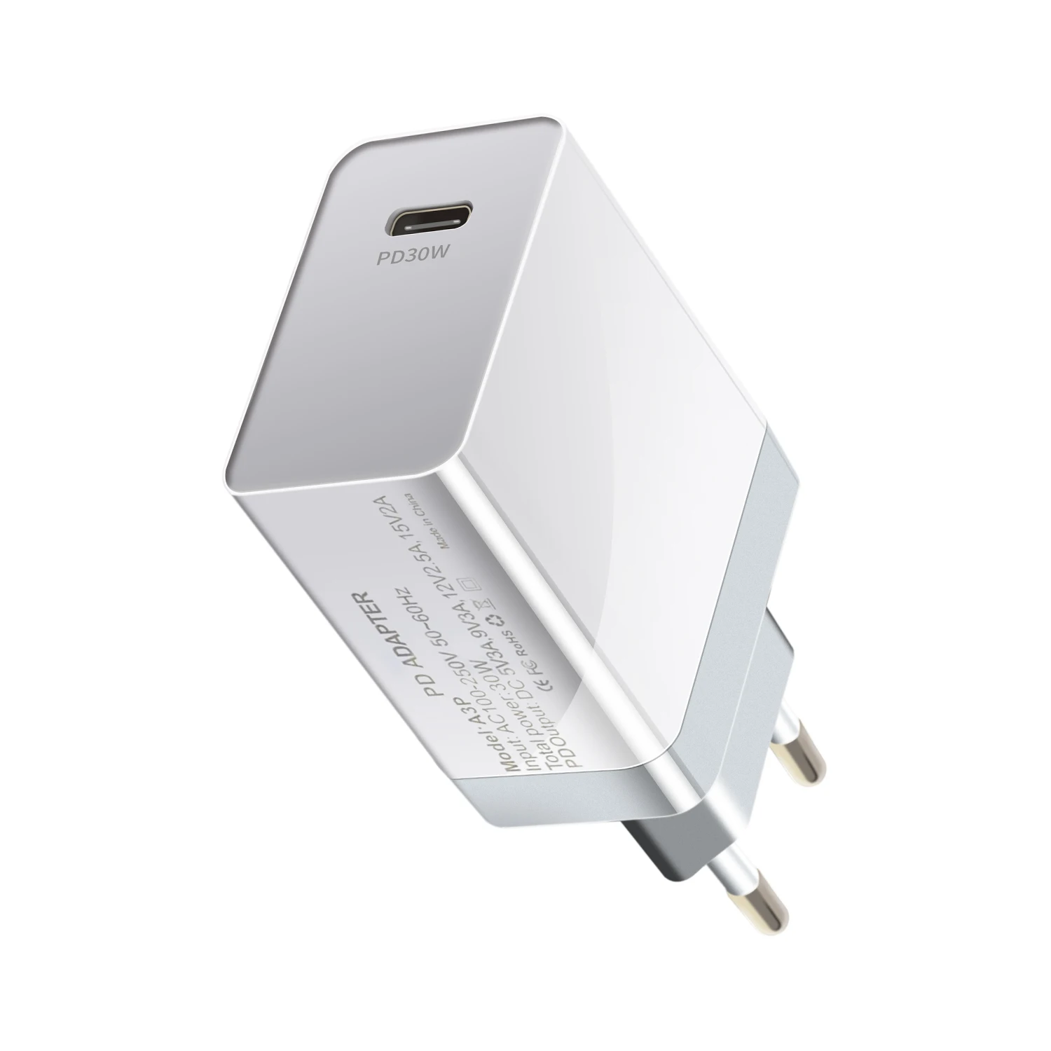 Grwibeou 30W USB-C PD Fast Charger for iPhone 12 Pro Max XR XS MacBook Air USB Wall Adapter Charge for Samsung S20S9 Xiaomi Mi10