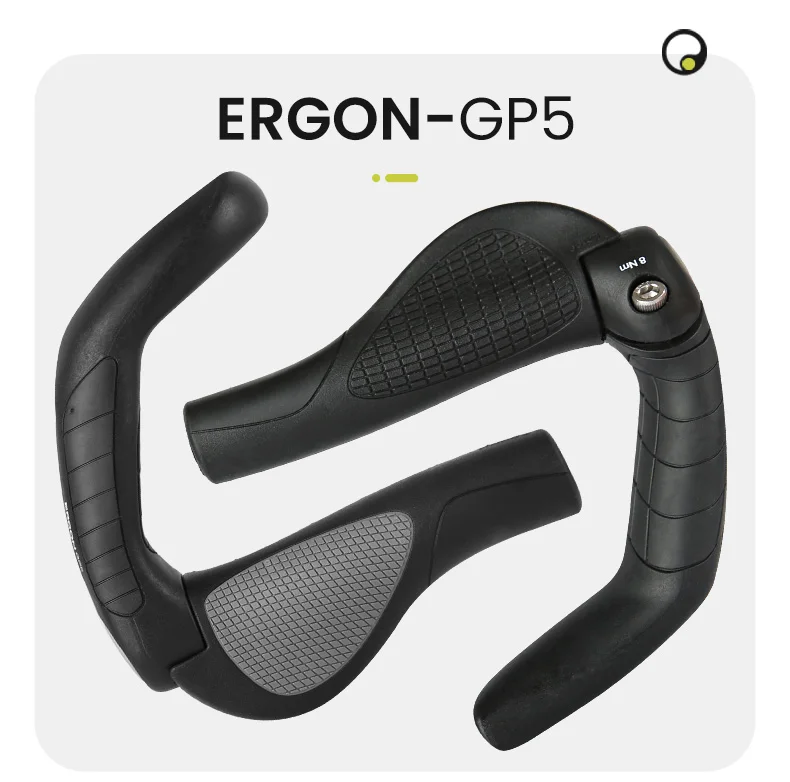 ERGON Mountainbike-Lenkergriffe GP1 GP3 GP5 Fahrrad Bar End Mount Klemmgriff Ergonomie Gummi Rennrad Lock Grip – Detail 14