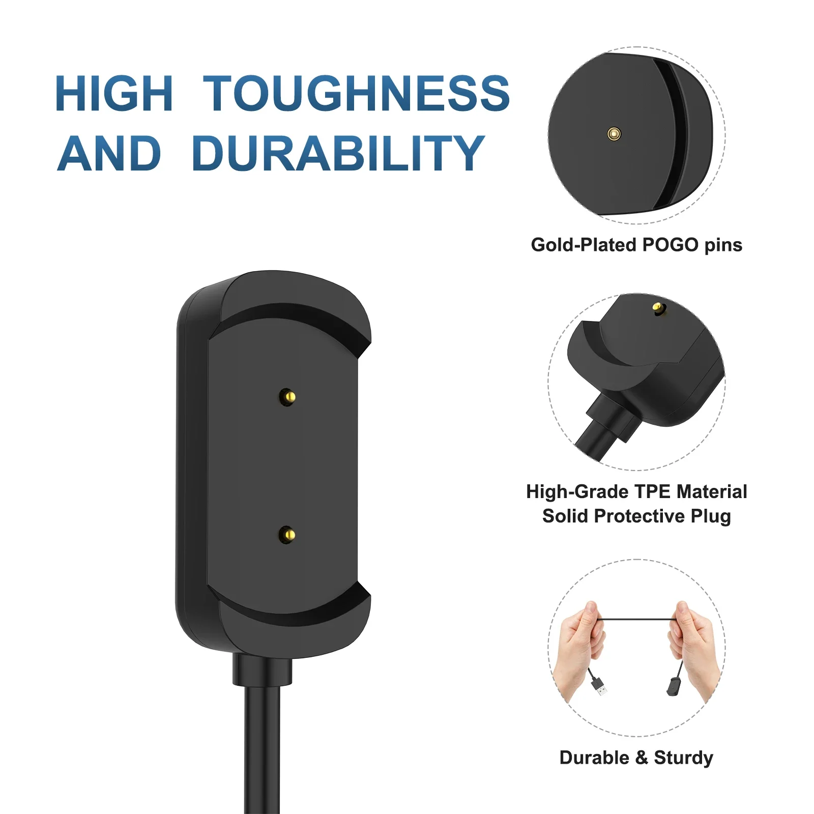 รูปสินค้า สายชาร์จ USB คุณภาพสูง สำหรับ Amazfit ทุกรุ่น