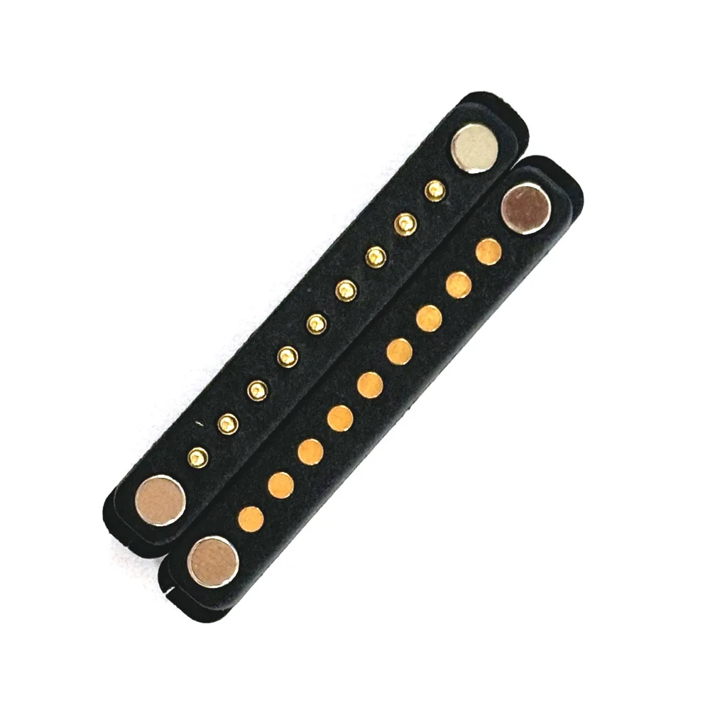 10세트 36V1A 자기식 포고핀 커넥터 2핀/10핀 포고핀 암수 2.54mm 2.8mm 스프링 장착 DC 마그넷 전원 소켓