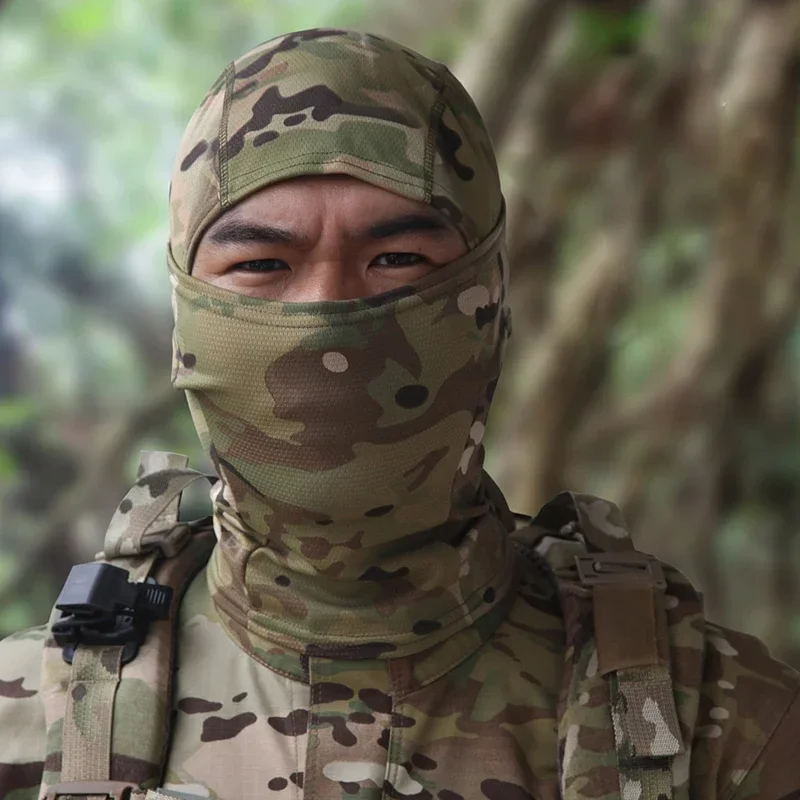 Hot Multicam Arid Tactical Nijia Balaclava/ MCA Full face soft Skullies & Beanies Hunting cap