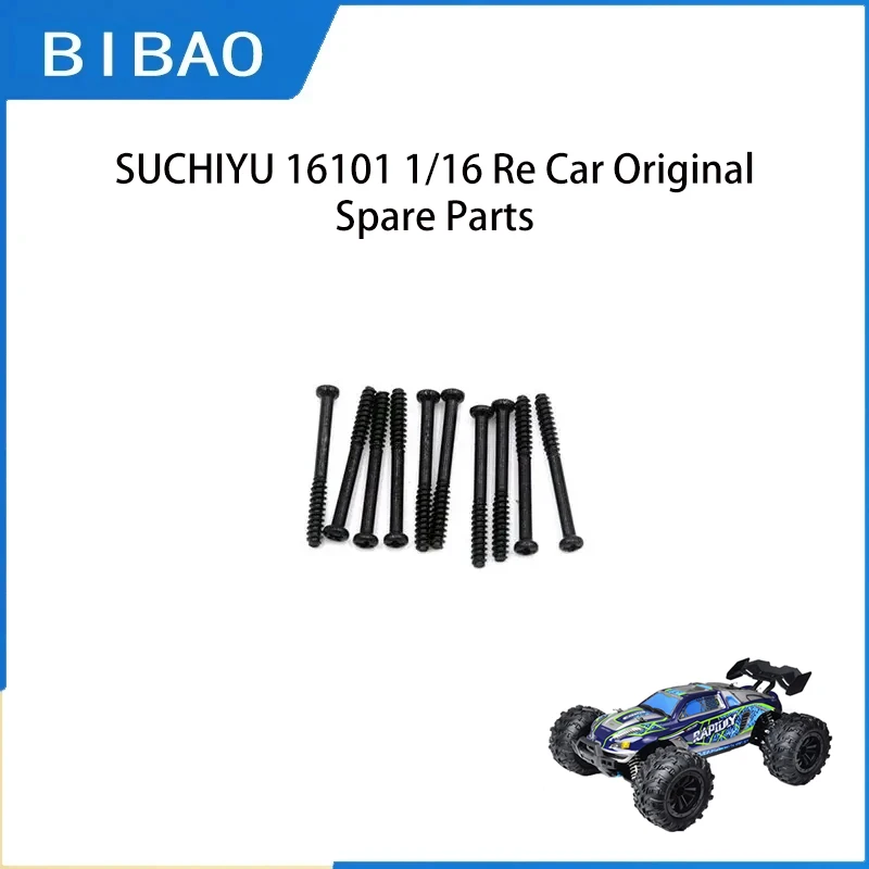 

SCY 16101 1/16 RC Car Original Spare Parts 6104 2.6*25mm screws Suitable for SCY 16101 16102 16103 Car