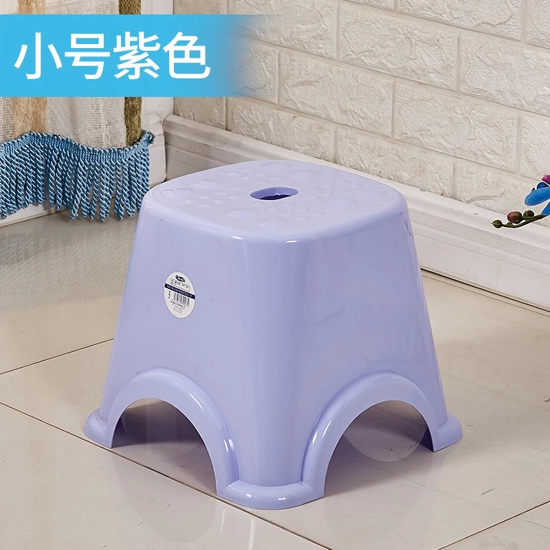 

bathroom benches, Thickened plastic stools, household children's small stools, square stools, creative and fashionable