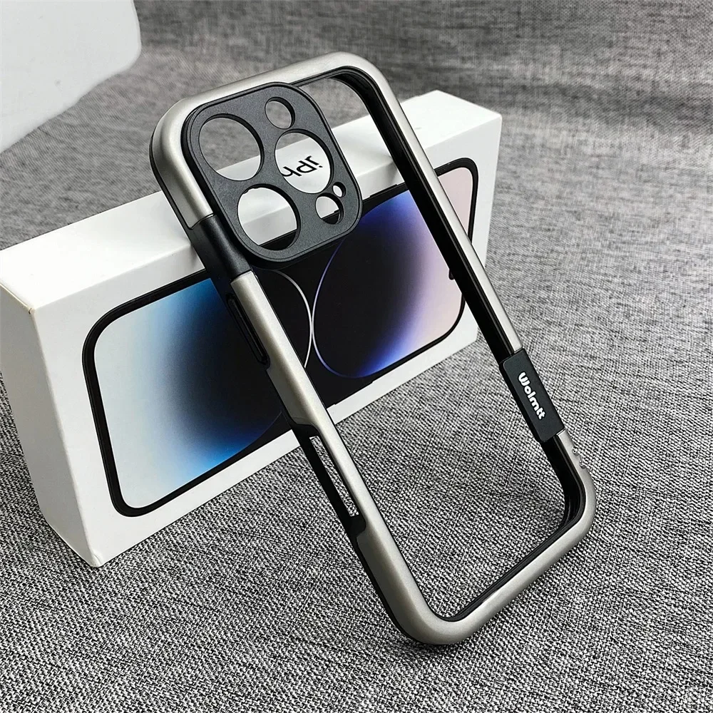 Lightweight Soft Silicone Shockproof Frame Case with Lens Protector Cover