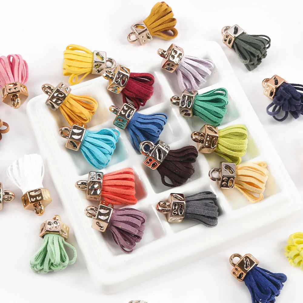 Glands Cuir Glands En Cuir SIQUK - Lot De 160 Pièces - 32 Couleurs - Pour Porte-clés, Bijoux DIY, Déco - 40mm Accessoires Porte Clé