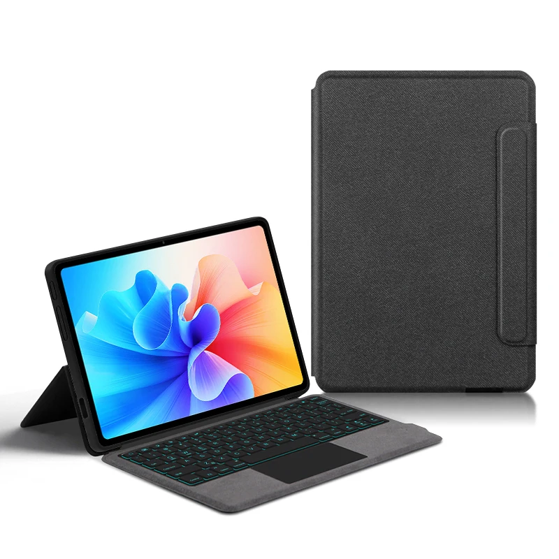 Teclado para Teclast Tablet Shell Capa Protetora para Teclast T40 Pro 10.4 Preto Case - Imagem 4