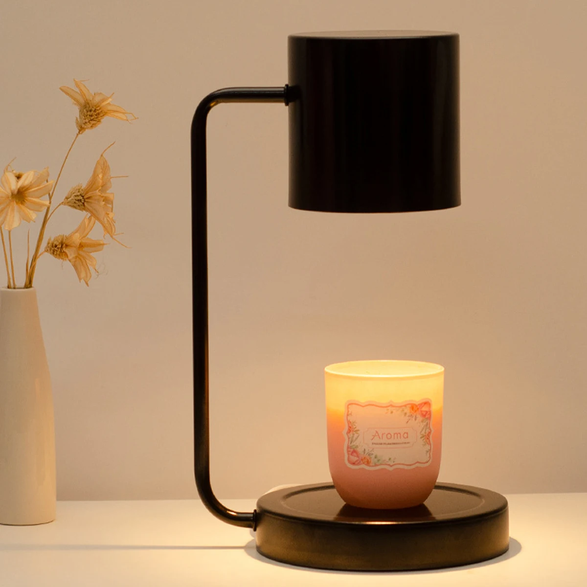 candle warmer lamp with timer