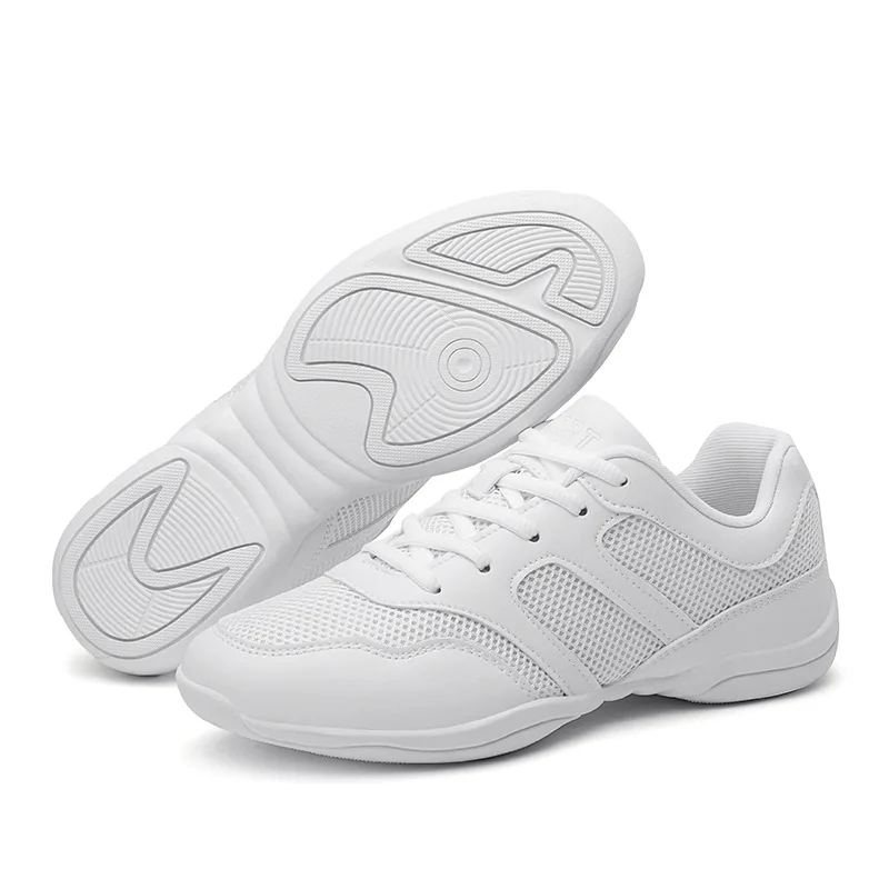 New Dance Shoes Woman Ladies Modern Soft Jazz Girl Sneakers Aerobics Mesh Breathable Lightweight Female Dancing Fitness Sport 2