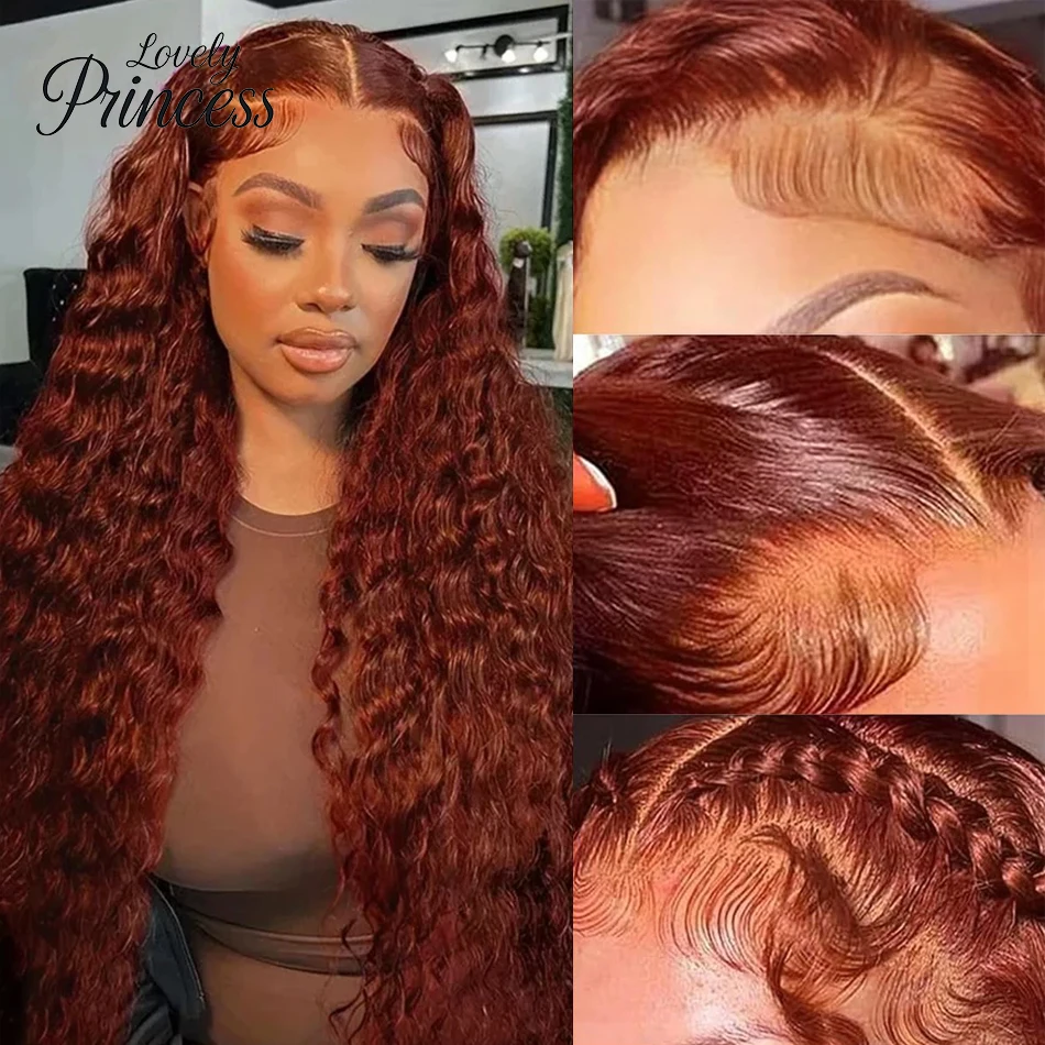 13X6 Lace Front Wig Deep Brown Long Curly Human Hair