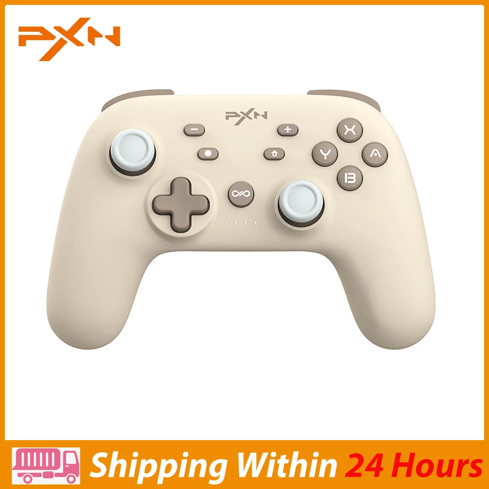 PXN P50 Wireless Bluetooth Gamepad Switch Game Controller iOS 16 with  Vibration TURBO Function PC Joystick for Windows 7/8/10/11