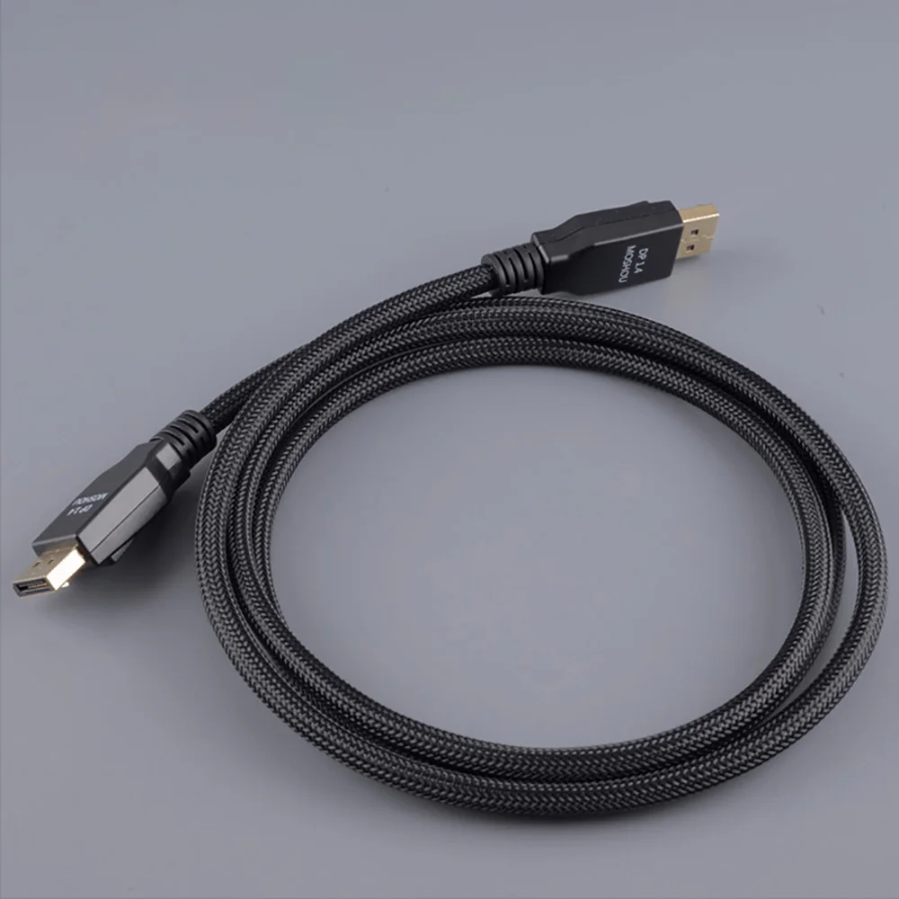 DP 1.4 디스플레이 포트-DP 지원 케이블, 8K 60Hz 4K 144Hz 120Hz 2K165Hz 32.4Gbps HDR VRR 비디오 케이블