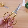 Pointed Stainless Steel Golden Small Scissors Handmade DIY Sewing Supplies Cross Stitch Scissors Yarn Sharp Needlework Scissors 2