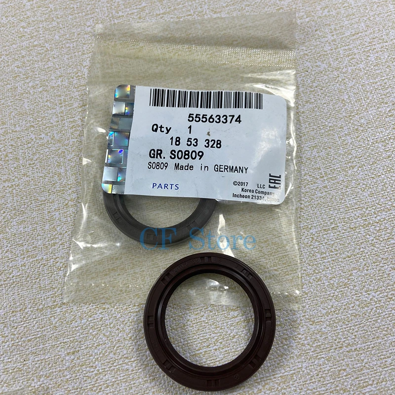 Camshaft Seal Front Buick Excelle Regal Chevrolet Aveo Cruze Sonic Captiva Cadillac CTS Daewoo Opel Astra 55563374 10PCS engine transmission seal