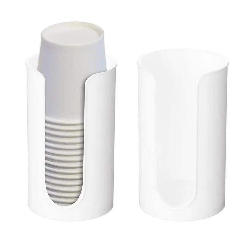 Bathroom Cup Dispenser Holder for Disposable Paper Cup Mouthwash Cups for Bathroom Guest Room Counter