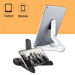 Folding Tablet Stand for iPad Mini Air Holder Portable Tripod Table Desk Support Moible Phone Bracket For Mipad iPhone Samsung