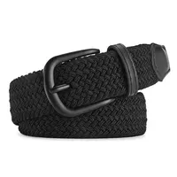 Men's Belt Casual Woven Elastic Belt Outdoor Sports Women's Belt No Need for Punching Climbing Work Belt For Men Women Fashion - Image 6