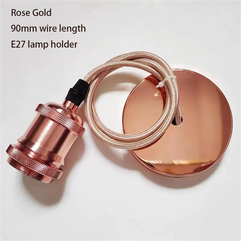 Vintage Retro Edison Lamp E27 Socket Pendant Lights Bulb Socket Screw Base Aluminum Light Industrial Retro Lamp Holder Fitting lamp holder lamp bulb holder lamp base